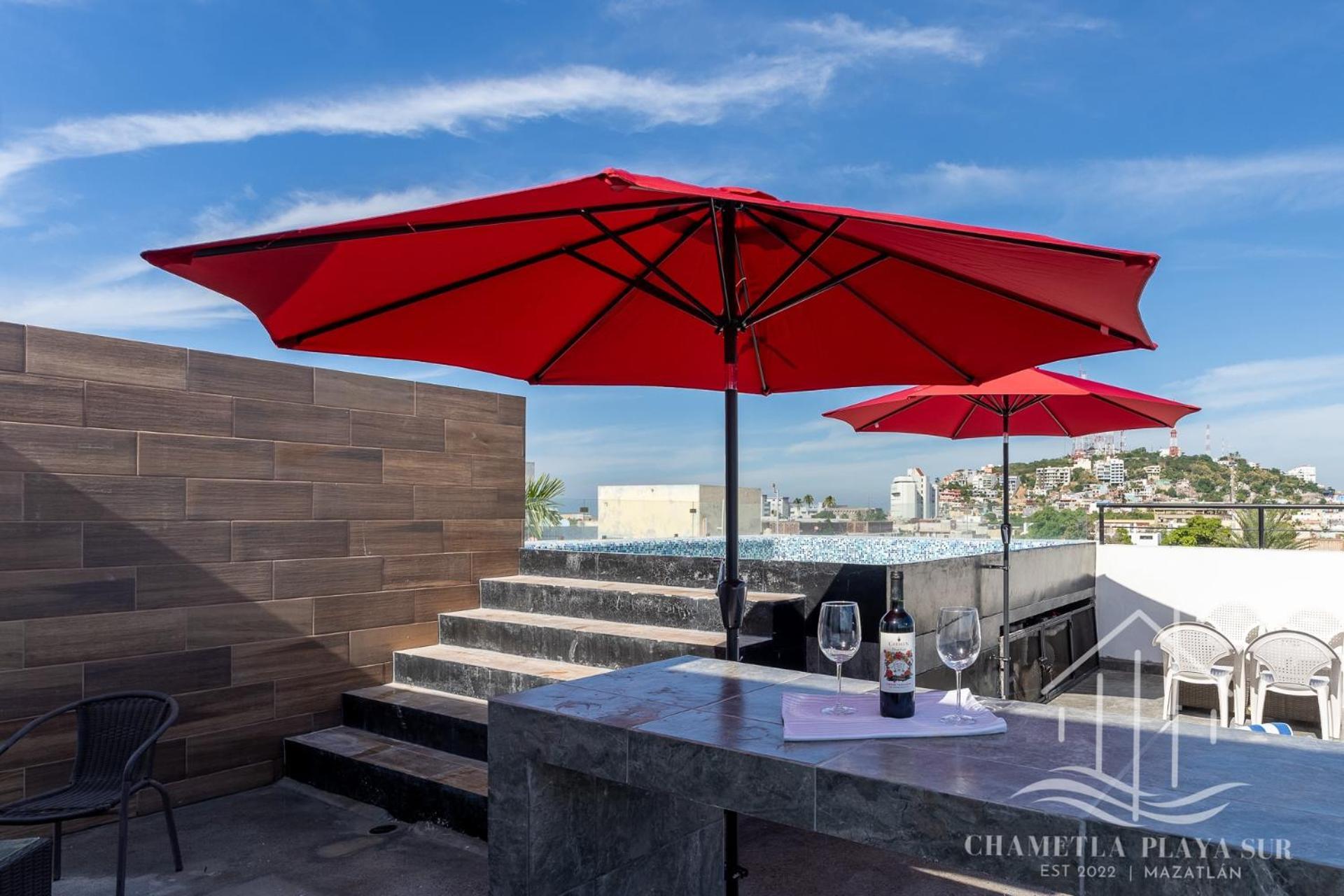 New & Modern, 5 Star Area, Walk 2 Beach, Pool, Views, King Bed Mazatlán Exterior foto